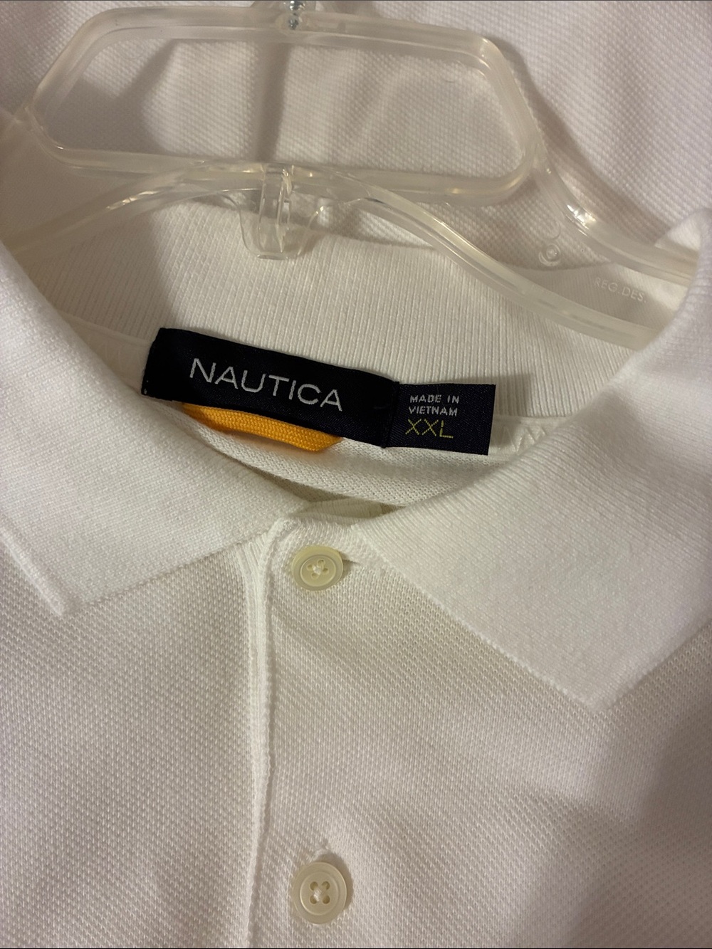 Men's lot of 5 2XL Polo Shirt Yellow White Pink Blue Black - Picture 5 of 9